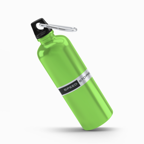 Green Aluminum Bottle For Cold And Hot - Image 2